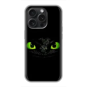 Чехол дракон Беззубик для iPhone 16 Pro (Глаза Беззубика)