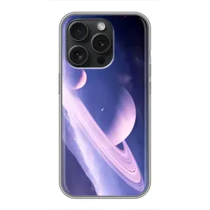 Чехол с рисунком «Планета в космосе» для iPhone 16 Pro