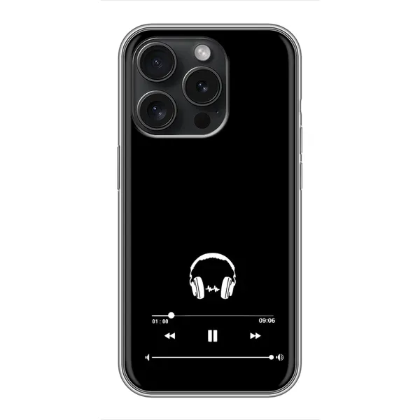 Чехол с рисунком «Плеер» для iPhone 16 Pro Чехол с рисунком «Плеер» для iPhone 16 Pro