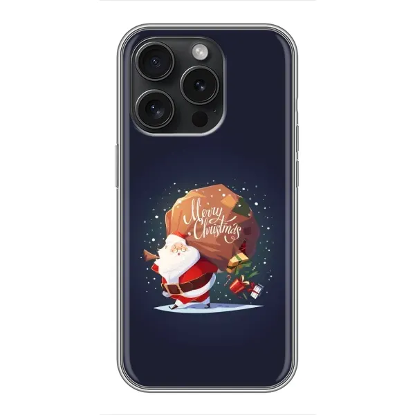 Чехол с рисунком «Подарки от Санты» для iPhone 16 Pro