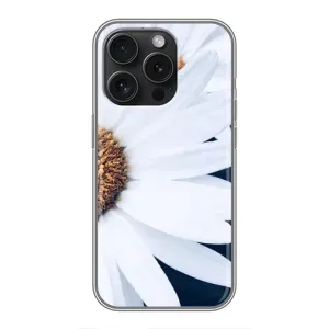 Чехол с ромашками на iPhone 16 Pro (Пол ромашки)