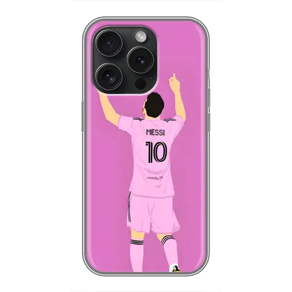 Чехол с рисунком «Празднование Месси» для iPhone 16 Pro Чехол с рисунком «Празднование Месси» для iPhone 16 Pro
