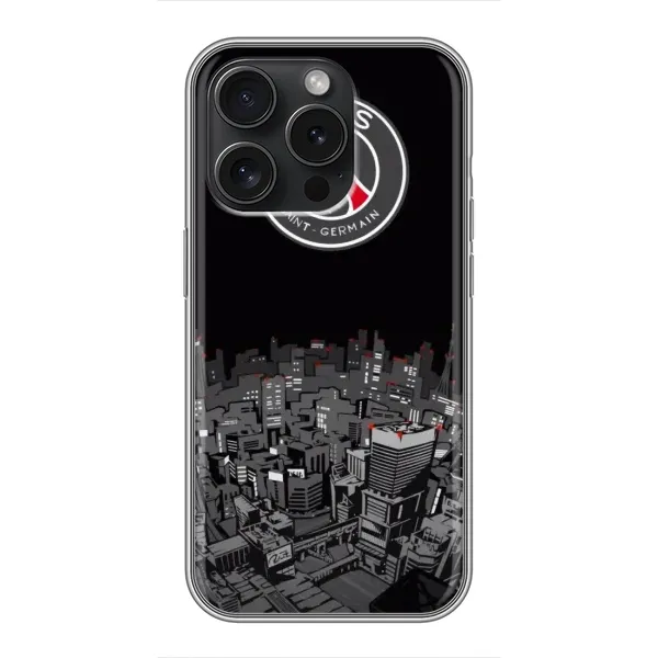 Чехол с рисунком «PSG» для iPhone 16 Pro