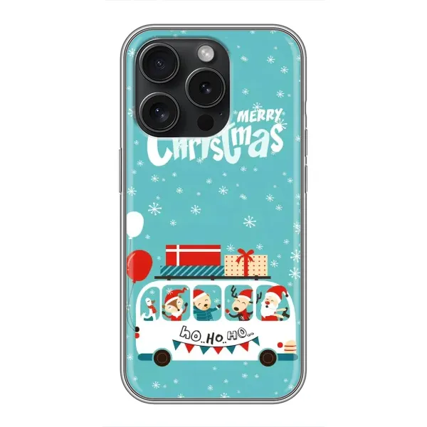 Чехол с рисунком «Рождественское настроение» для iPhone 16 Pro Чехол с рисунком «Рождественское настроение» для iPhone 16 Pro