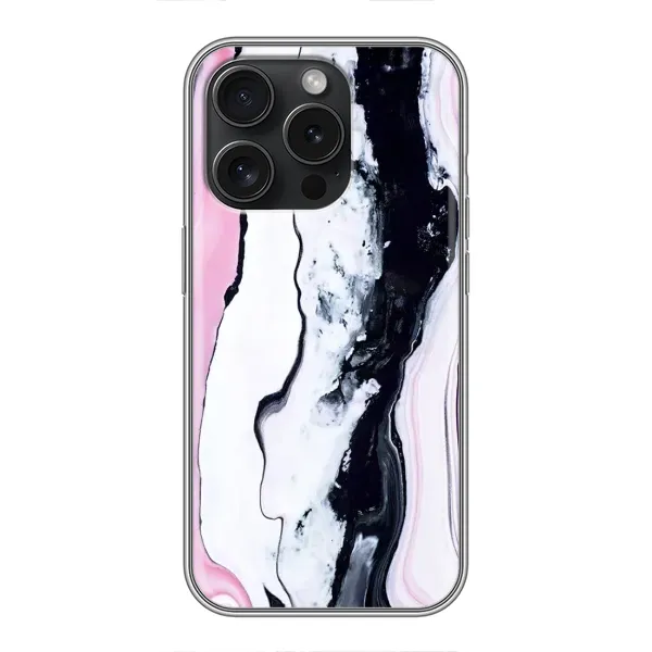 Чехол с рисунком «Розовый мрамор» для iPhone 16 Pro Чехол с рисунком «Розовый мрамор» для iPhone 16 Pro