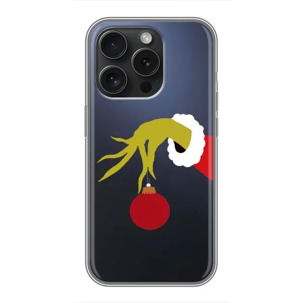 Чохол з малюнком «Рука Грінча» для iPhone 16 Pro Чохол з малюнком «Рука Грінча» для iPhone 16 Pro