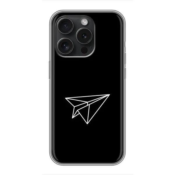 Чехол с рисунком «Самолетик» для iPhone 16 Pro Чехол с рисунком «Самолетик» для iPhone 16 Pro