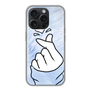 Чохол (Знак сердечка) для iPhone 16 Pro (Серце знак)