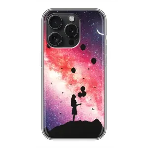 Силіконові Чохли Коханій людині для iPhone 16 Pro (Кулі в небі)