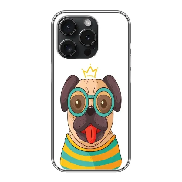 Чехол с рисунком «Собака Король» для iPhone 16 Pro Чехол с рисунком «Собака Король» для iPhone 16 Pro
