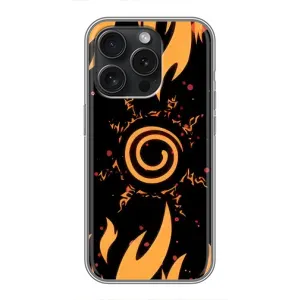 Купить Чехлы на телефон с принтом Anime для iPhone 16 Pro (Солнце Наруто)