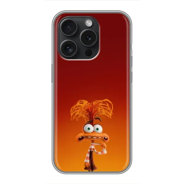 Чехол с рисунком «Тревожность» для iPhone 16 Pro Чехол с рисунком «Тревожность» для iPhone 16 Pro
