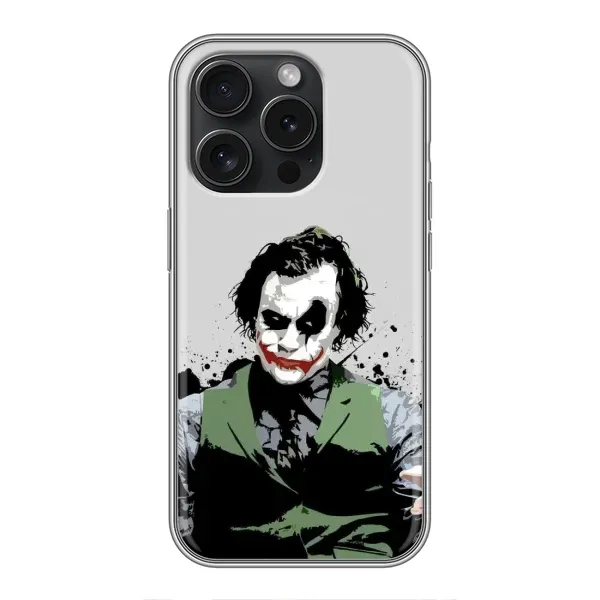 Чехол с рисунком «Взгляд Джокера» для iPhone 16 Pro Чехол с рисунком «Взгляд Джокера» для iPhone 16 Pro