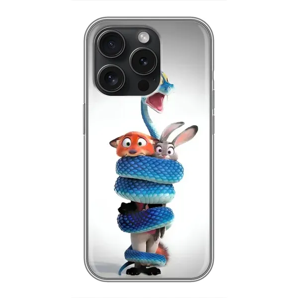 Чехол с рисунком «Змея Зоо» для iPhone 16 Pro Чехол с рисунком «Змея Зоо» для iPhone 16 Pro