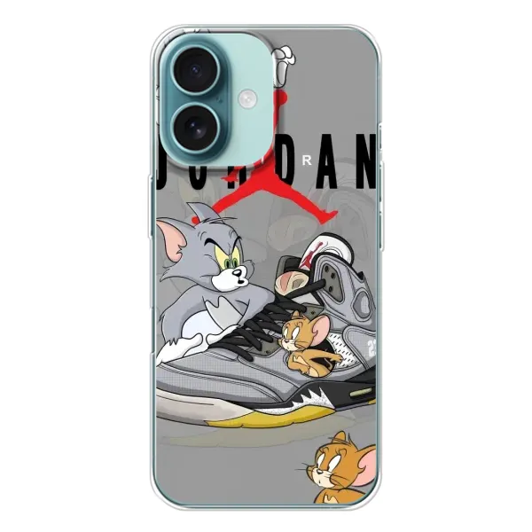Чехол с рисунком «Air Jordan» для iPhone 16 Чехол с рисунком «Air Jordan» для iPhone 16