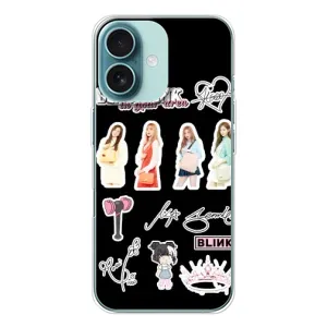 Чохли з картинкою для iPhone 16 (Арт блекпінг)