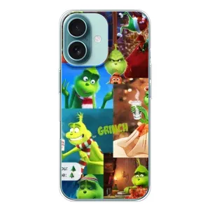 Чехол с рисунком «Арт Гринч» для iPhone 16