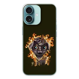 Чехлы на военную тематику для iPhone 16 (Бавовна мем)