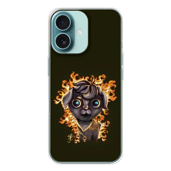 Чехол с рисунком «Бавовна мем» для iPhone 16 Чехол с рисунком «Бавовна мем» для iPhone 16