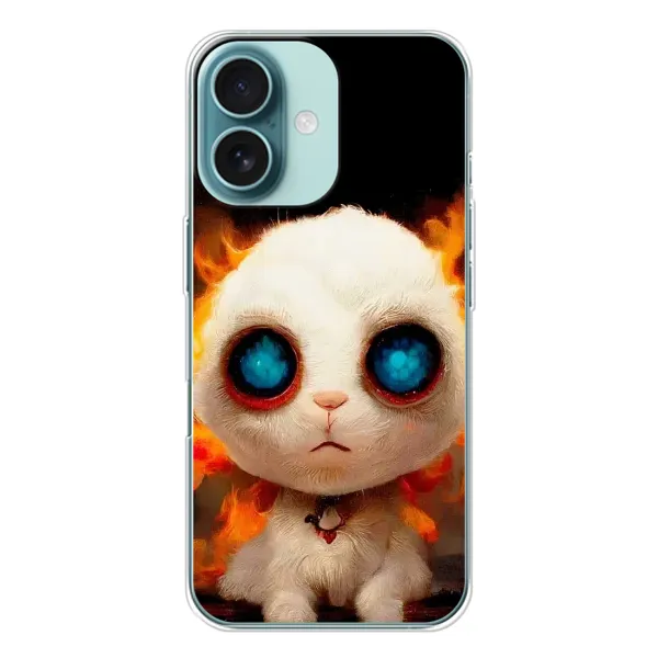 Чехол с рисунком «Бавовнятко» для iPhone 16 Чехол с рисунком «Бавовнятко» для iPhone 16