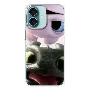 Чехол с рисунком «Беззубик и Дневная Злость» для iPhone 16
