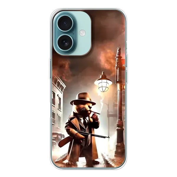 Чехол с рисунком «Бобрито бандито» для iPhone 16 Чехол с рисунком «Бобрито бандито» для iPhone 16