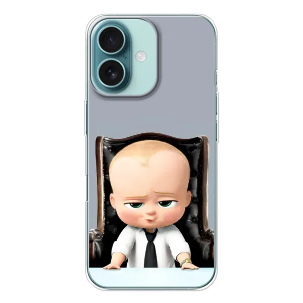Чехол с рисунком «BOSS» для iPhone 16