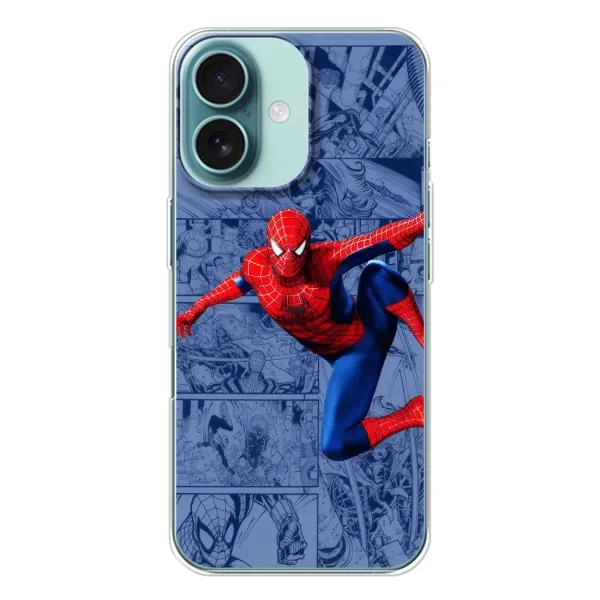Чехол с рисунком «Человек Паук» для iPhone 16