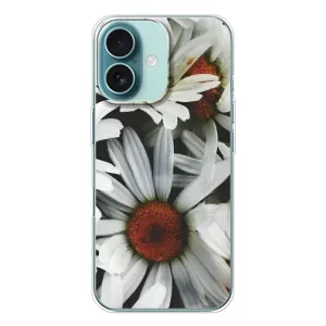 Чехол с ромашками на iPhone 16 (Цветы Ромашки)