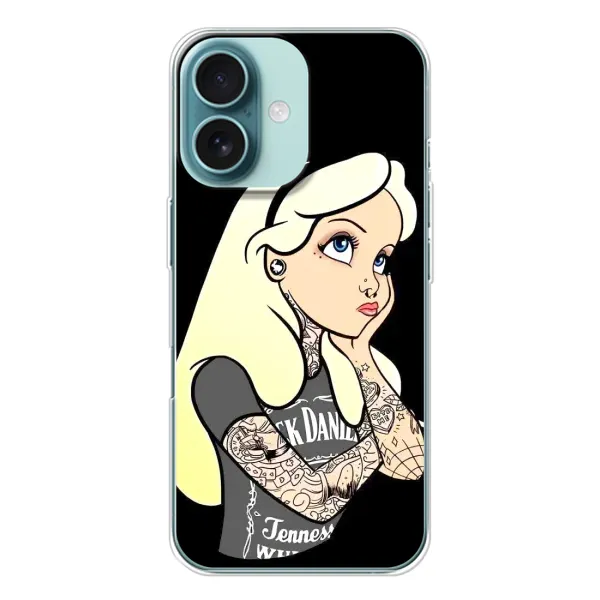 Чохол з малюнком «Дівчина образилася» для iPhone 16