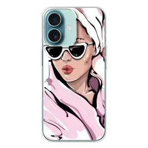 Чохол з картинкою Модні Дівчата iPhone 16 (Дівчина в халаті)