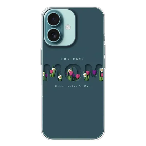 Чехол с рисунком «Ко дню мамы» для iPhone 16 Чехол с рисунком «Ко дню мамы» для iPhone 16