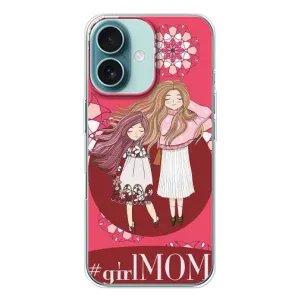 Чехлы для МАМЫ на iPhone 16 (Дочь и мама)