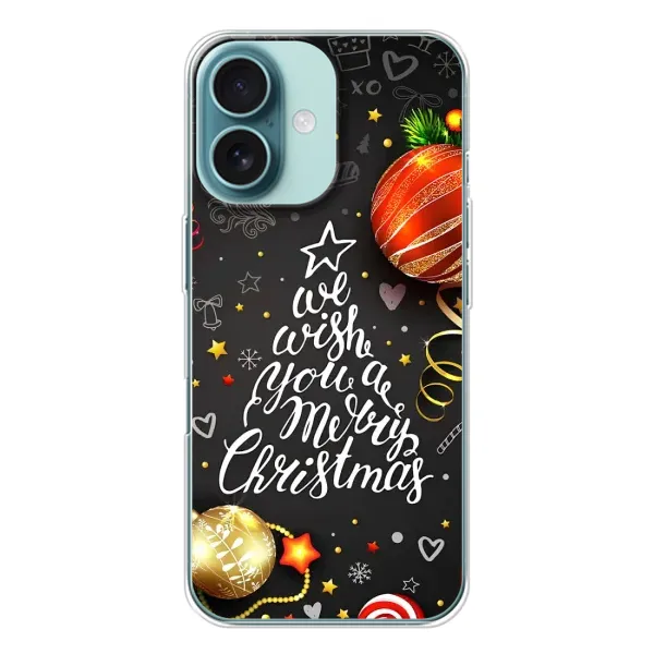 Чехол с рисунком «Елочка» для iPhone 16 Чехол с рисунком «Елочка» для iPhone 16