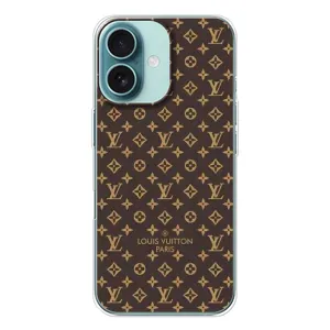 Чехол Стиль Louis Vuitton на iPhone 16 (Фон Луи Виттон)