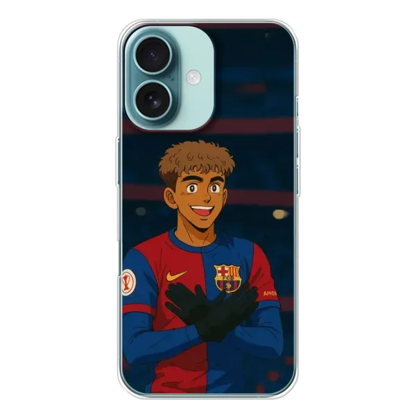 Чохол з малюнком «Футболіст Ямаль» для iPhone 16