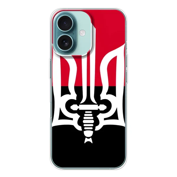 Чехол с рисунком «Герб Украины» для iPhone 16