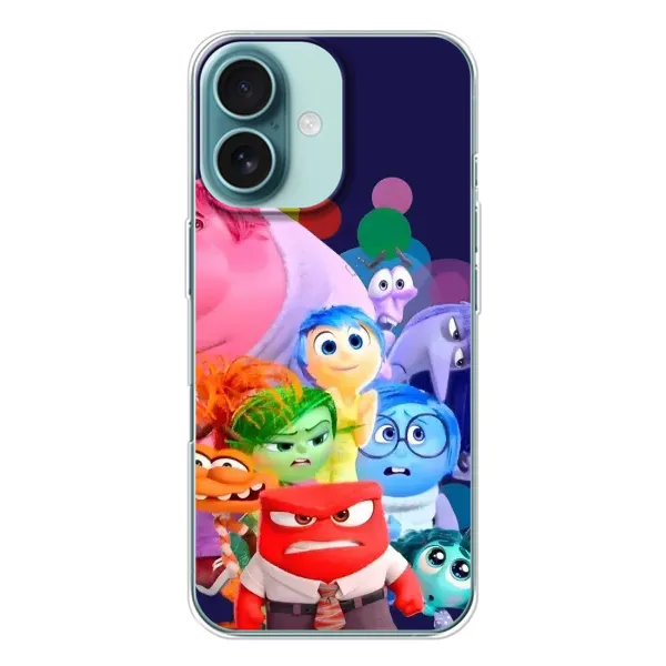 Чехол с рисунком «Герои головоломки» для iPhone 16