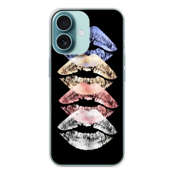 Чохол з малюнком «Губи» для iPhone 16