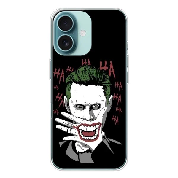 Чехол с рисунком «Hahaha» для iPhone 16 Чехол с рисунком «Hahaha» для iPhone 16