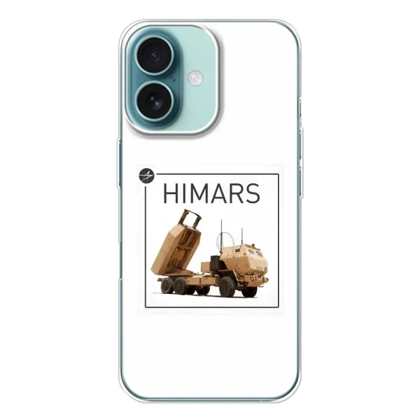 Чехол с рисунком «HIMARS» для iPhone 16 Чехол с рисунком «HIMARS» для iPhone 16