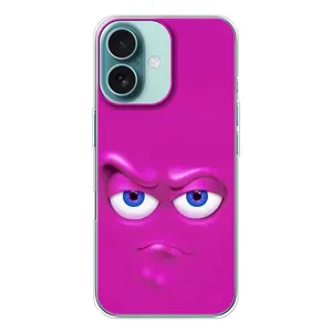 Чохли (ТПУ) (смішні стікери) для iPhone 16 (Хитра мордочка)
