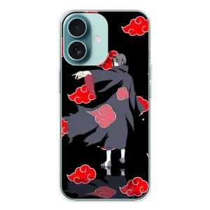 Чехлы с картинкой Итачи Учиха на iPhone 16 (Итачи облако)