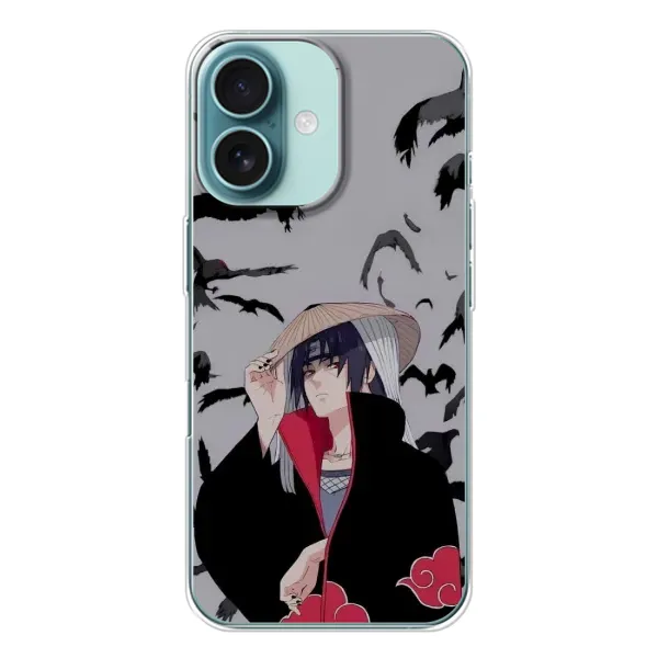 Чехол с рисунком «Итачи Ворони» для iPhone 16 Чехол с рисунком «Итачи Ворони» для iPhone 16