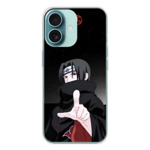 Чехлы с картинкой Итачи Учиха на iPhone 16 (Итачи Знак)