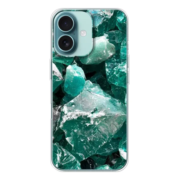 Чехол с рисунком «Изумруд» для iPhone 16