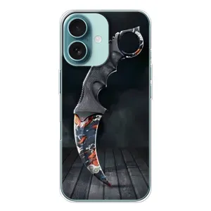 Чехол с рисунком «Кинжал КС ГО» для iPhone 16