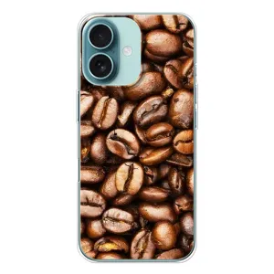 Чехол с изображением вкусной еды для iPhone 16 (Кофе)