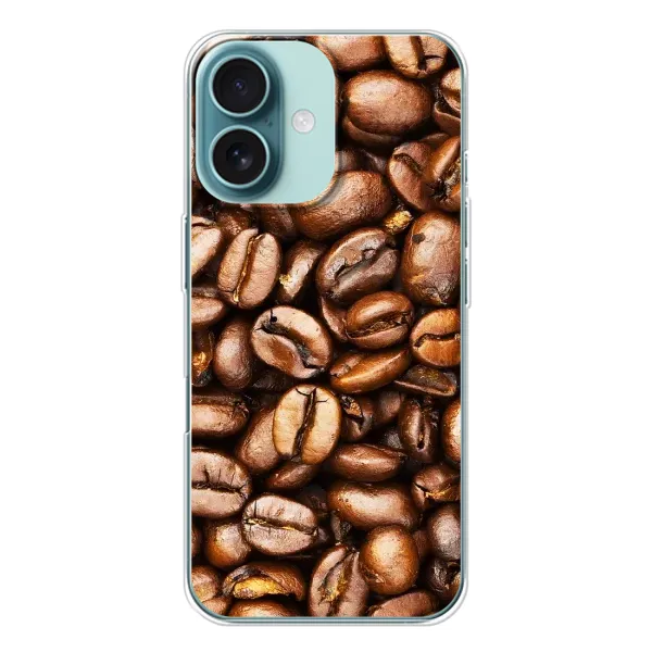 Чехол с рисунком «Кофе» для iPhone 16 Чехол с рисунком «Кофе» для iPhone 16