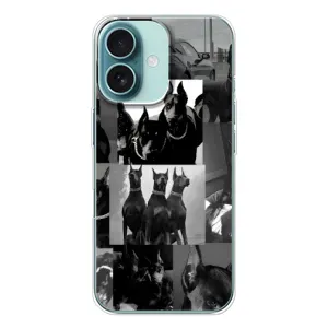 Чохол ДОБЕРМАН для iPhone 16 (Колаж Доберман)